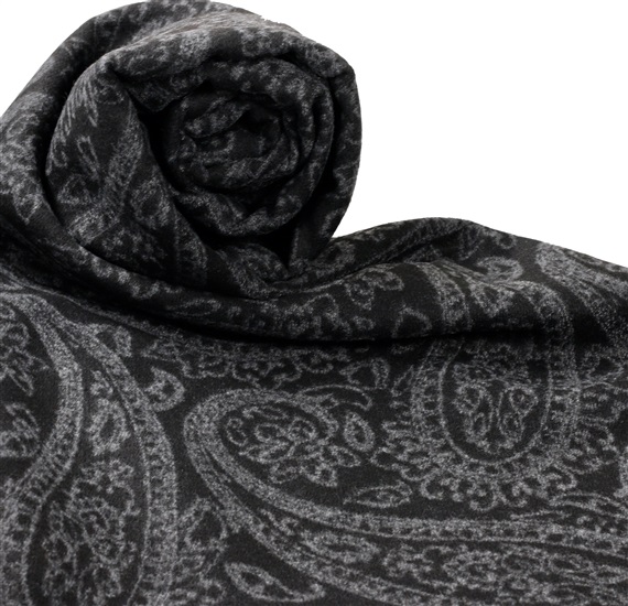 Sciarpa Grigia Marengo in Cashmere Grigio