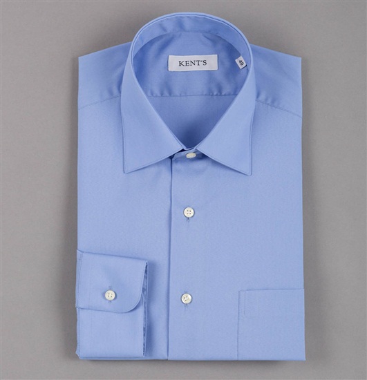 Camicia Kent da Uomo Elegante Blu XXL
