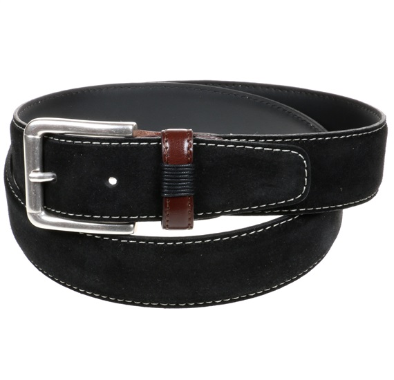 Cinturón de Ante Negro
