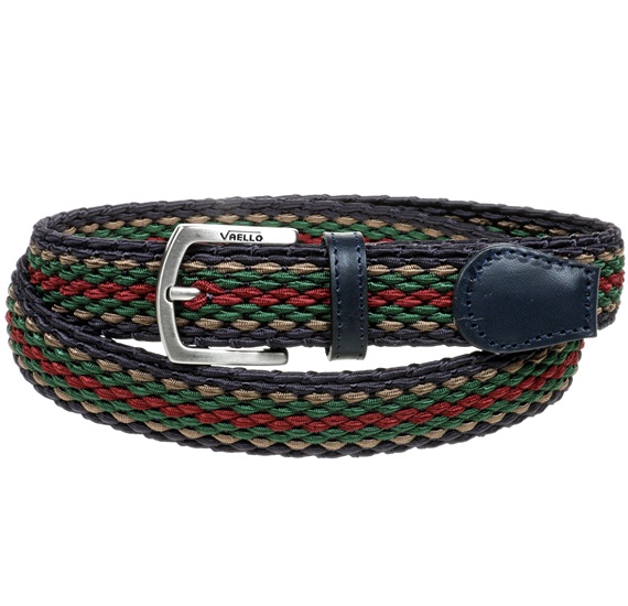 Cintura Elastica Bambino Blu Navy Tricolore