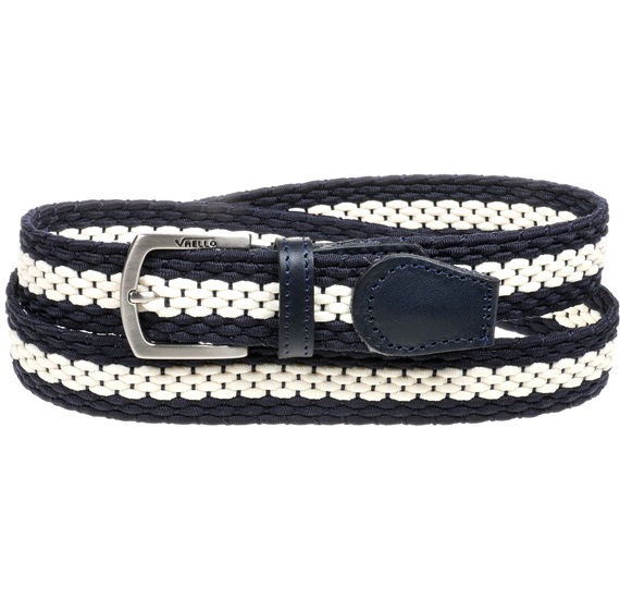Cintura Elastica Bambino Blu Marino e Avorio