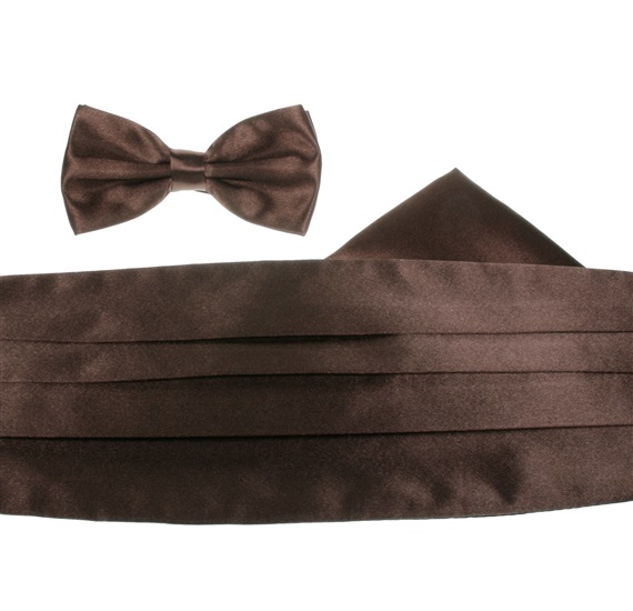 Set Fascia Cerimonia Marrone Scuro