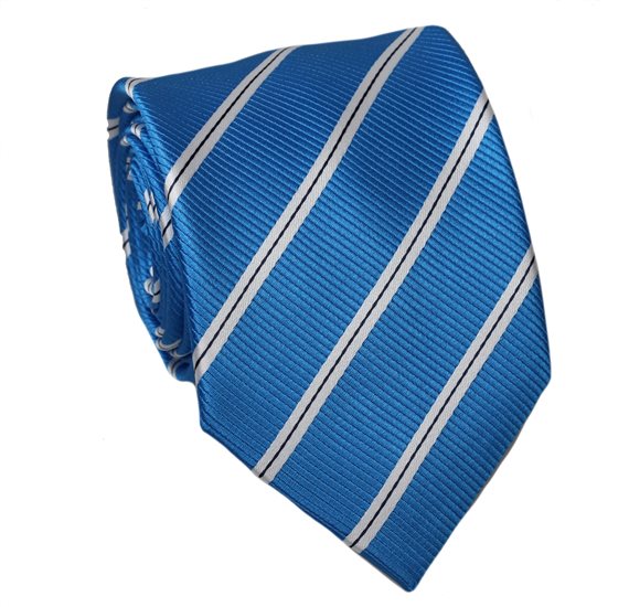 Cravatta Cadetto Blu Francia Righe
