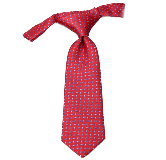 Cravatta Rosso Cashmere Bambino