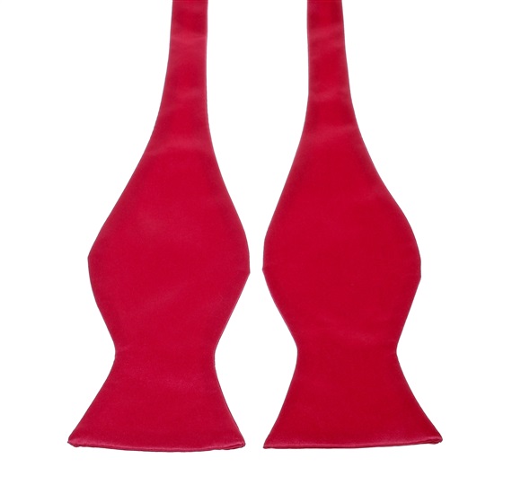 Cravatta a Farfalla Magenta Scuro