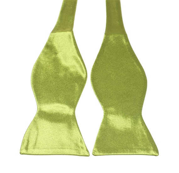 Cravatta a Farfalla Verde Lime
