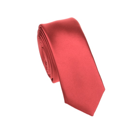 Cravatta Stretta Rossa