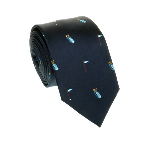 Cravatta Golf Blu Navy