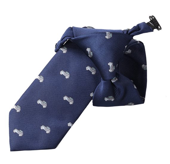 Cravatta Bambino Blu Auto