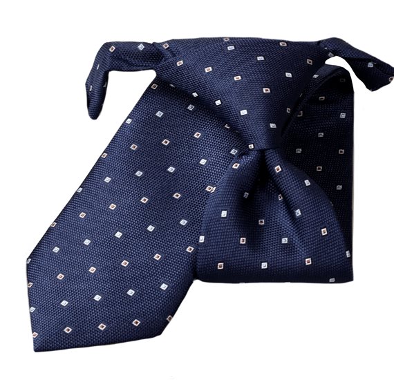 Corbata Niño Azul Cuadrados