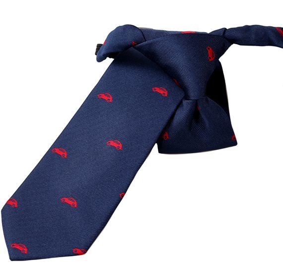 Cravatta Bambino Blu Navy Auto