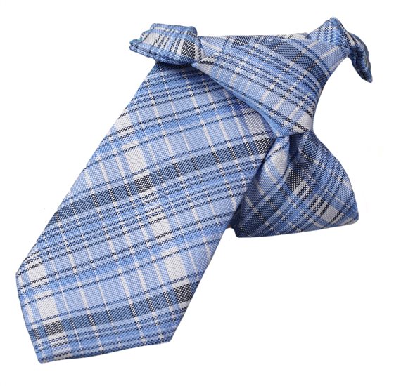 Corbata Niño Cuadros Azules