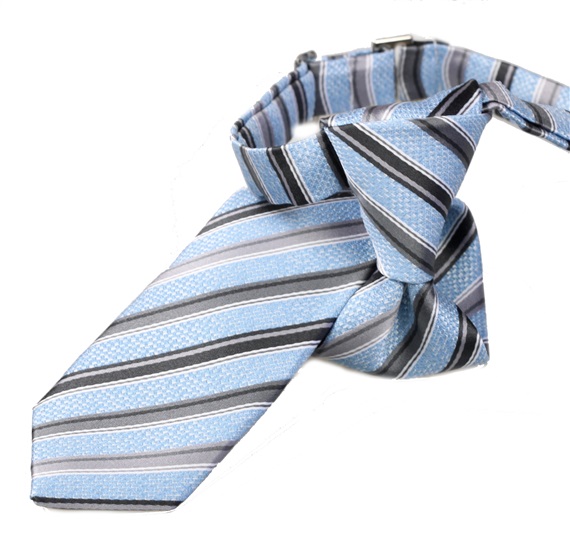 Cravatta Bambino Righe Blu