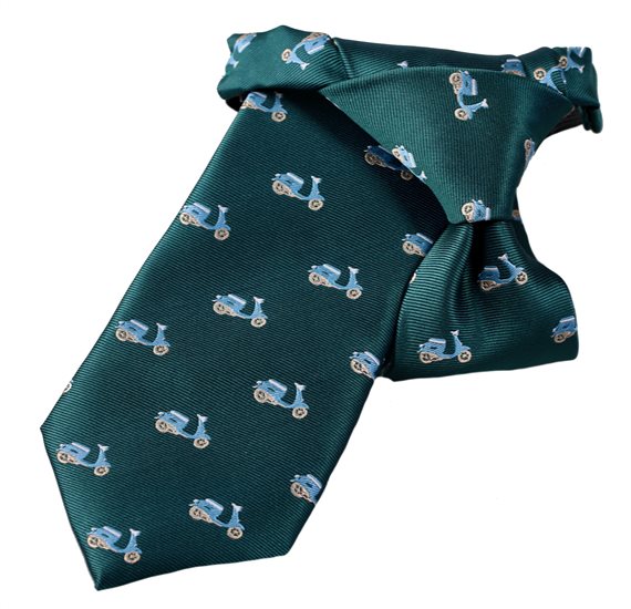 Cravatta Bambino Verde Vespe