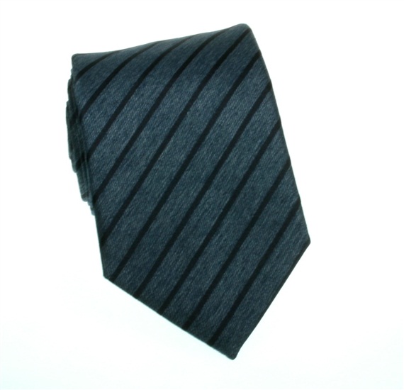 Cravatta Righe Blu Cobalto