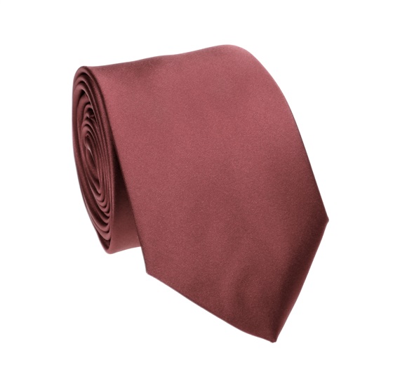 Cravatta e Fazzoletto Bordeaux