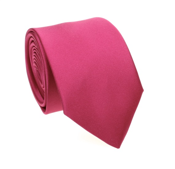 Cravatta e Fazzoletto Magenta
