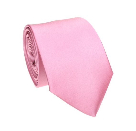 Cravatta e Fazzoletto Rosa