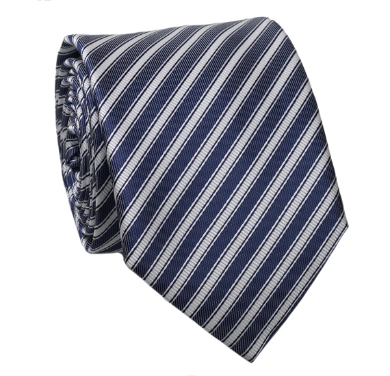 Cravatte Righe Blu e Bianche