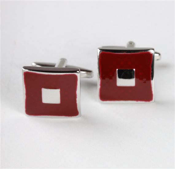 Gemelli Bordeaux Quadrati