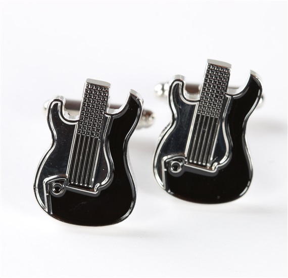 Gemelli Chitarra Elettrica Nera