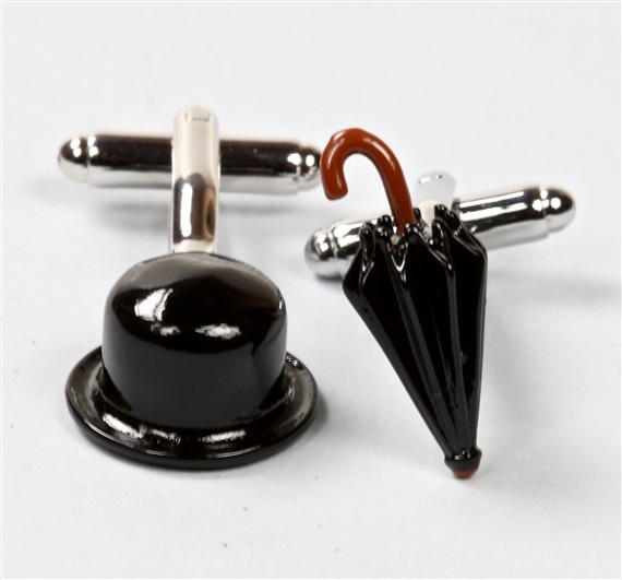 Gemelli Sherlock Holmes Nero