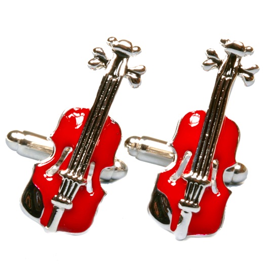 Gemelli Violino Rosso