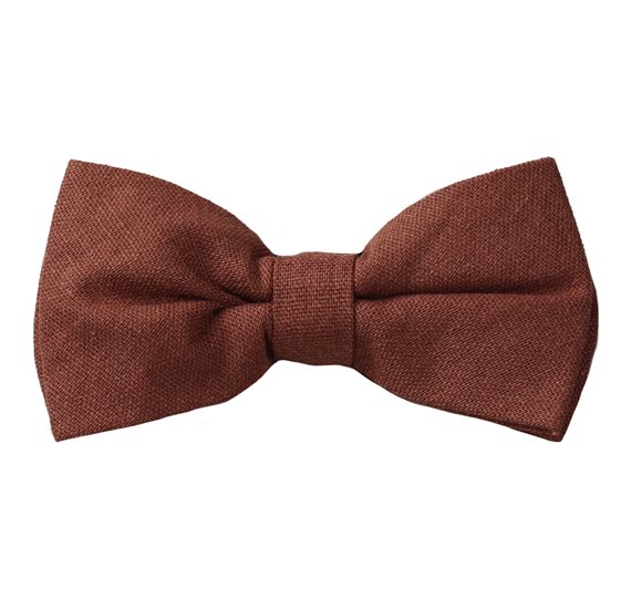 Papillon in Cotone Marrone