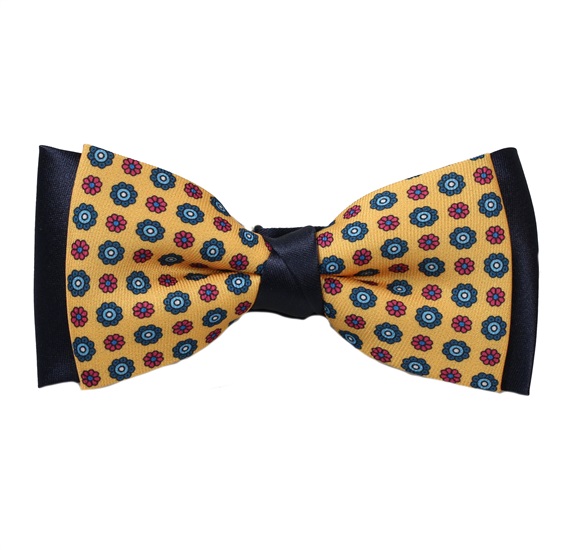 Papillon Giallo con Fiori