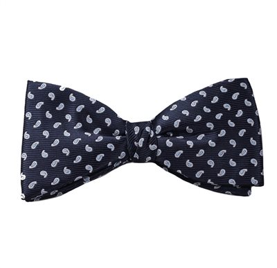 Papillon Blu Navy Celeste in Cashmere