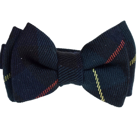 Papillon Bambino a Quadretti Scozzesi Blu Navy