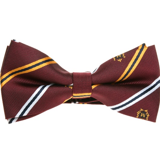 Papillon Bordeaux a Righe Oro