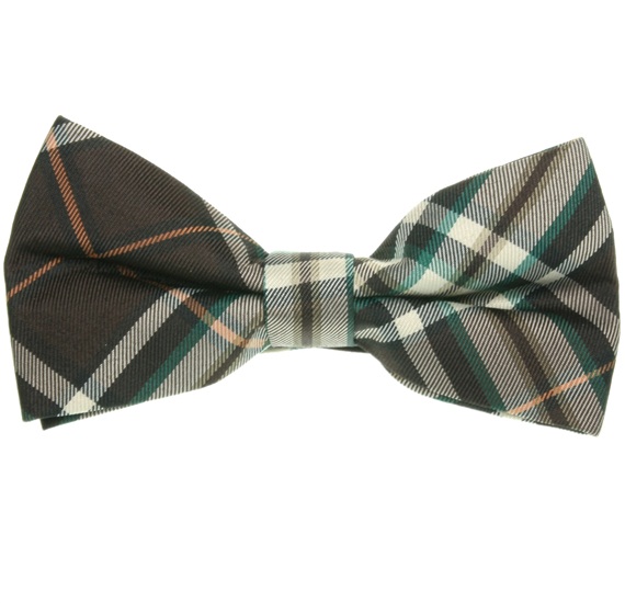 Papillon a Quadri Scozzesi Marrone e Verde