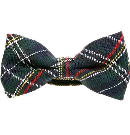 Papillon Tartan Verde Scuro