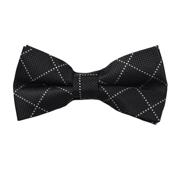 Papillon a Quadri Nero