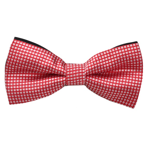 Papillon a Quadretti Rossi e Bianchi