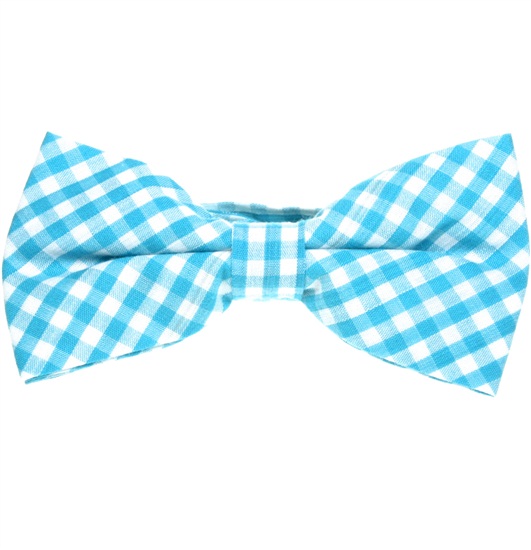Papillon a Quadretti Vichy Turchese
