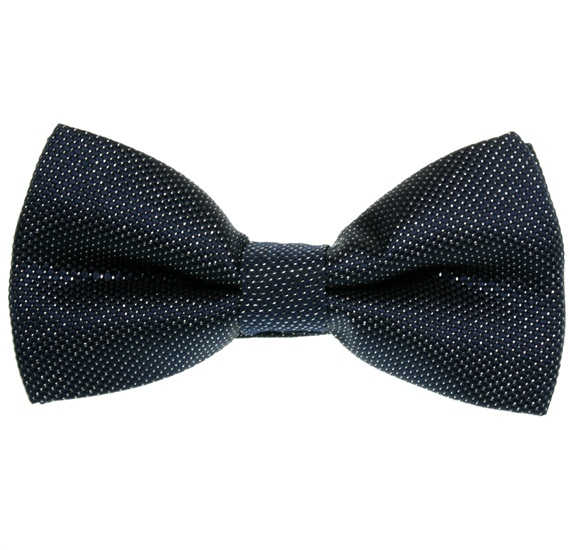 Papillon Festa Blu Navy e Argento
