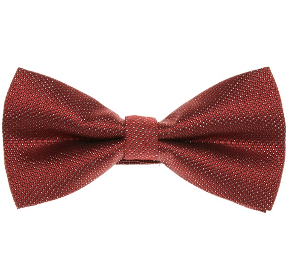 Papillon Festa Rosso e Argento