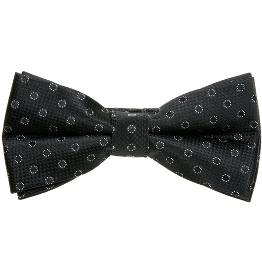 Papillon Nero a Pois Neri