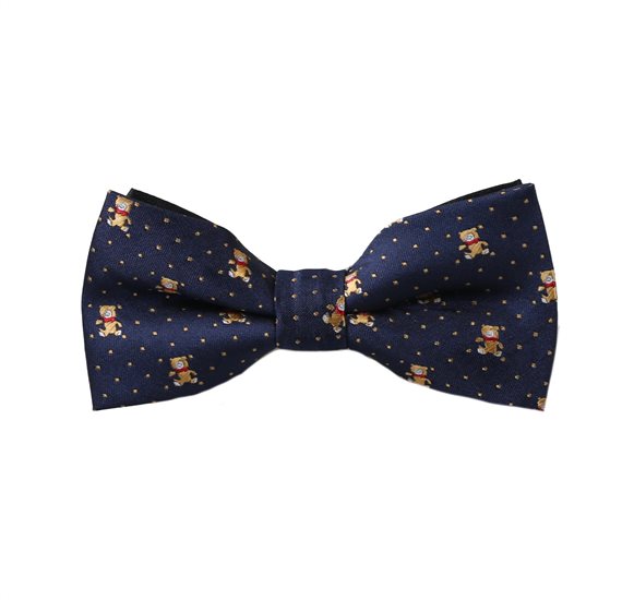 Papillon Bambino Blu Navy con Orsi