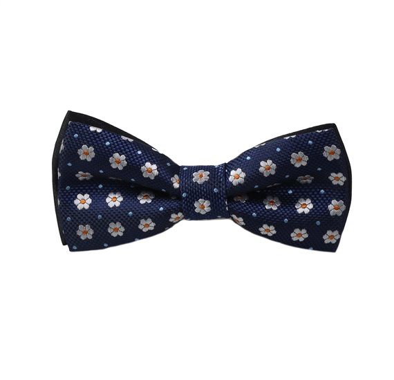 Papillon Bambino Blu Navy Margherite