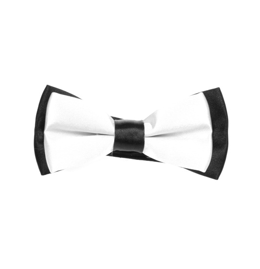 Papillon Bambino Bicolore Nero e Bianco