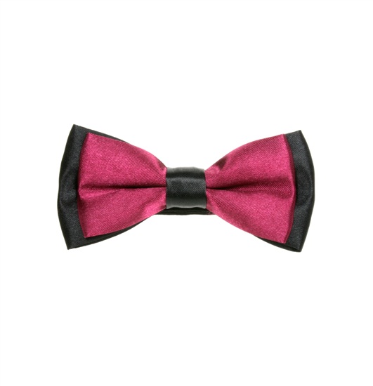Papillon Bambino Bicolor Nero e Bordeaux