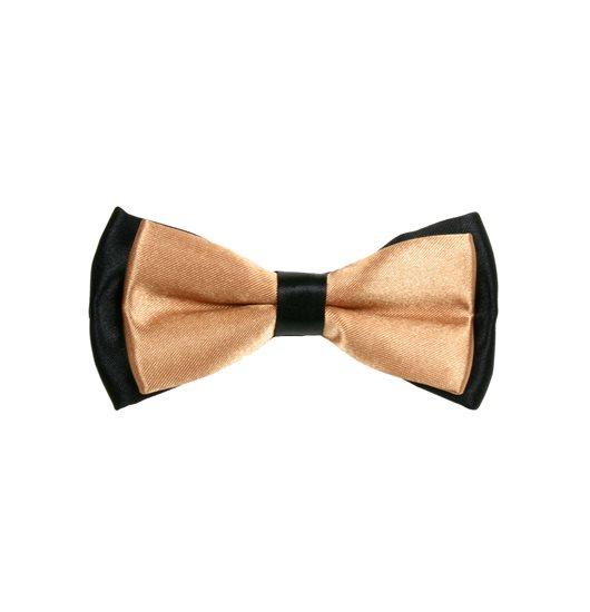 Papillon Bambino Bicolore Nero e Cammello