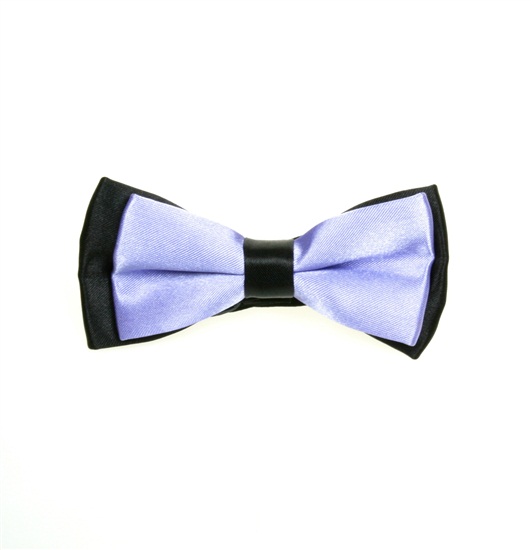 Papillon Bambino Bicolore Nero e Malva
