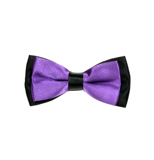 Papillon Bambino Bicolore Nero e Viola