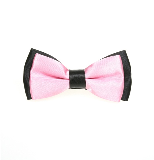 Papillon Bambino Bicolore Nero e Rosa