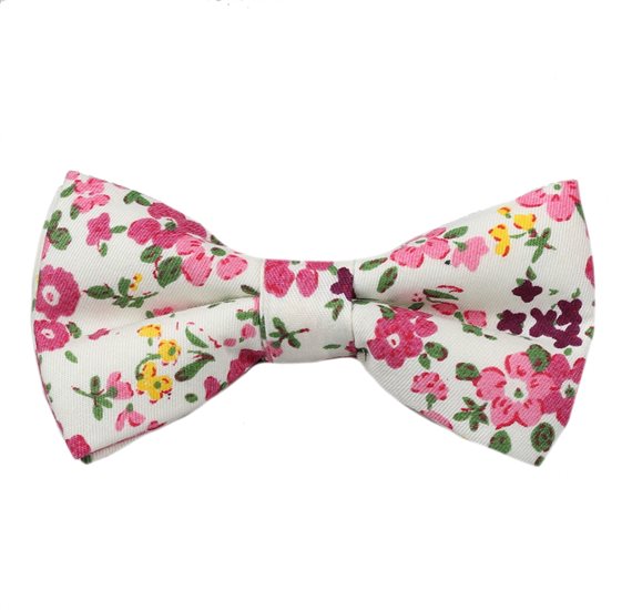 Papillon Bambino Crema Fiori