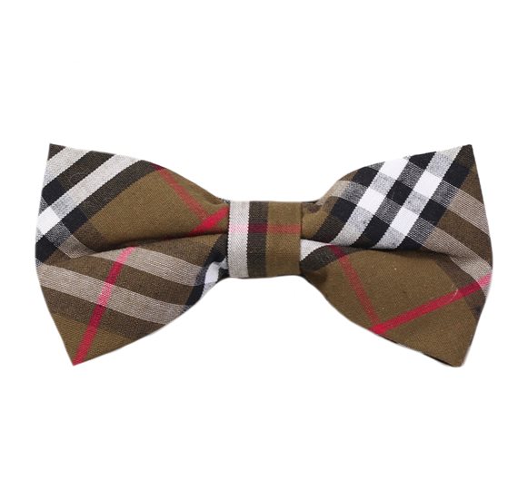 Papillon Bambino Tartan Verde